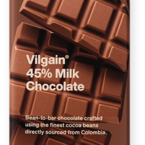 Vilgain Tabulková čokoláda – 45% mléčná čokoláda 85 g