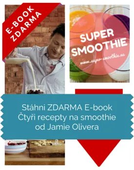 Stáhni ZDARMA E-book Čtyři recepty na smoothie od Jamie Olivera