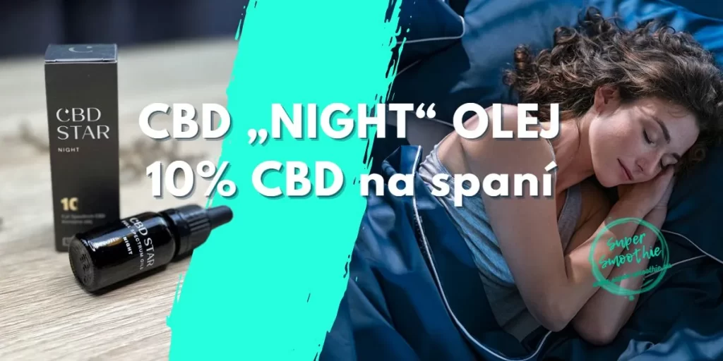 CBD „NIGHT“ OLEJ – 10% CBD na spaní